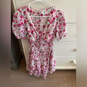 Floral spring dress